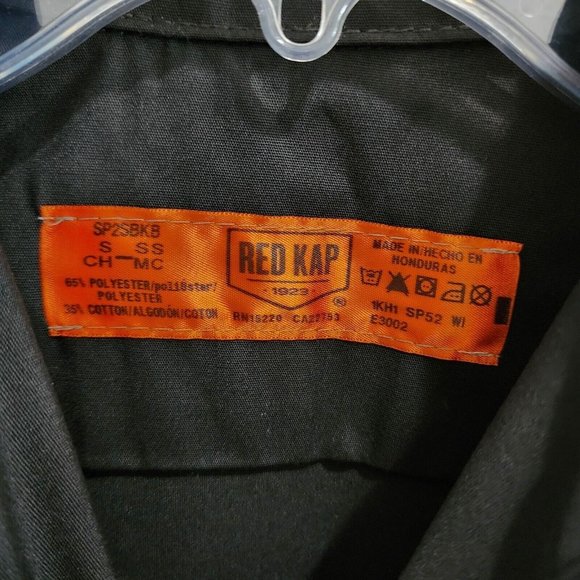 "Charlotte's Webb Pub" Wauchula, FL Black Mechanics Short Sleeve Work Shirt Sz S - Picture 5 of 10